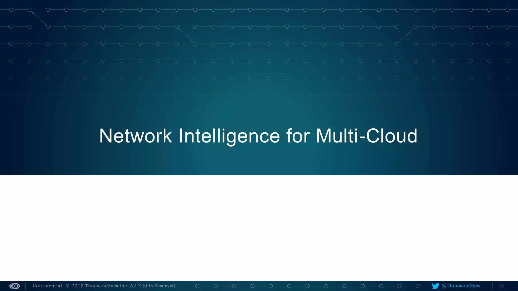 @ThousandEyes
Network Intelligence for Multi-Cloud
 