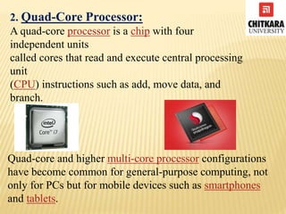 Multi core processors | PPTX | Computing | Technology & Computing