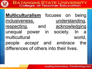 Multi cultural diversity | PPTX | Debated Sensitive Social Issues ...