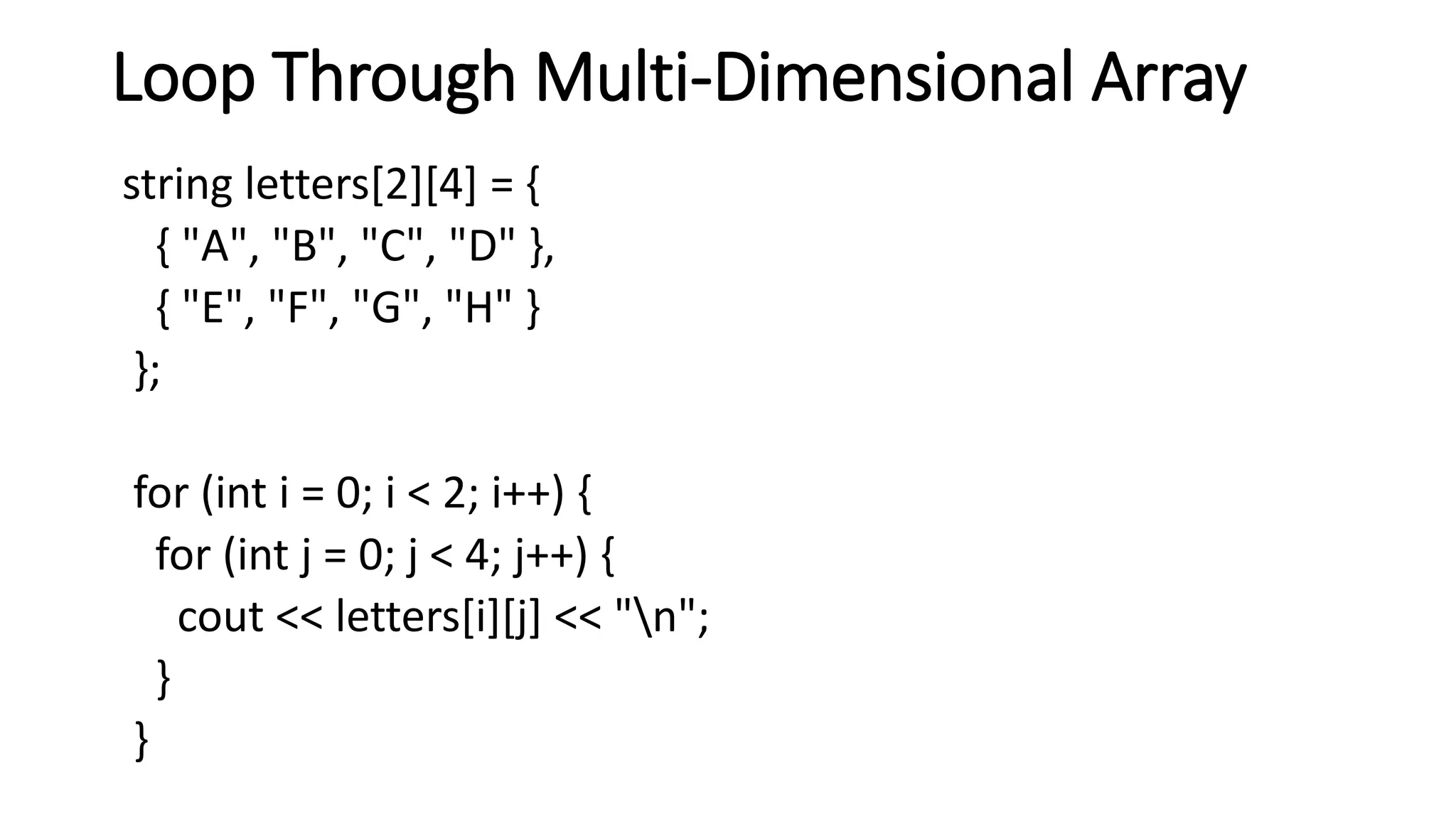 C++ programming language-Multi-Dimensional-Array.pdf image.