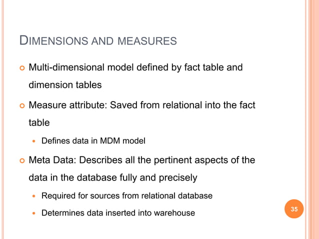 Multi dimensional model vs (1) | PPT