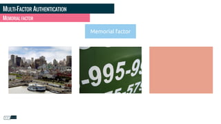 MULTI-FACTOR AUTHENTICATION
MEMORIAL FACTOR
Memorial factor
 