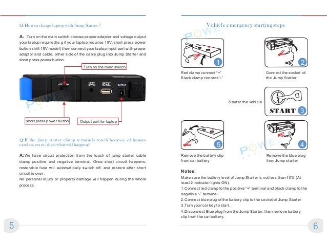 Multi function jump starter