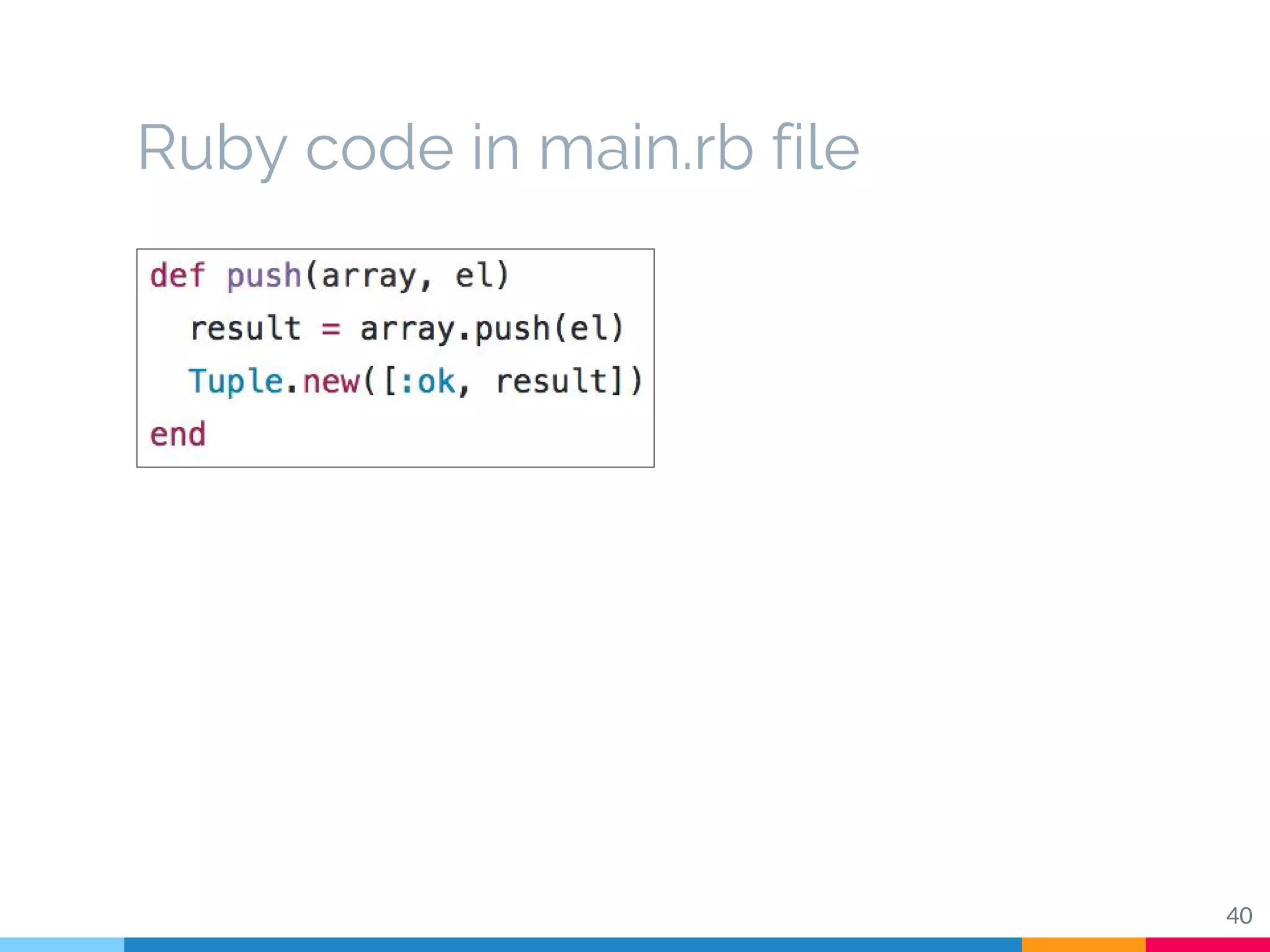Ruby code in main.rb file
40
 