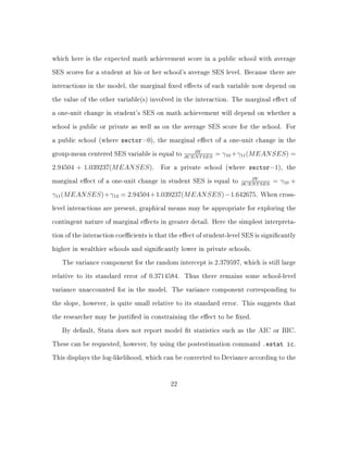 Multi level models | PDF