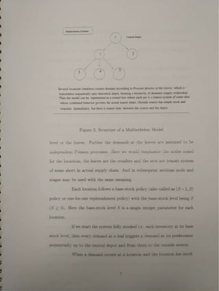 Multi location inventory models