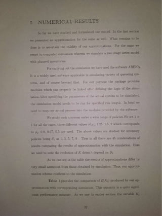 Multi location inventory models