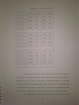 Multi location inventory models