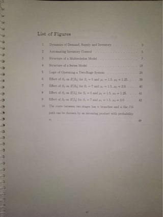 Multi location inventory models