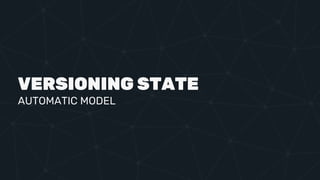 VERSIONING STATE
AUTOMATIC MODEL
 