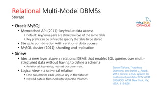 Multi-model database | PDF