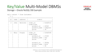 Multi-model database | PDF