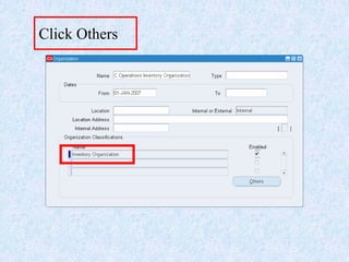 Click Others
 