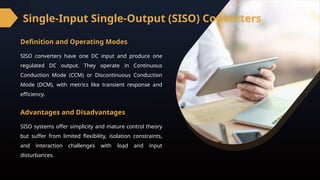 Disadvantages Conduction Multi-Output DC-DC Converter for EV Charging Applications.pptx