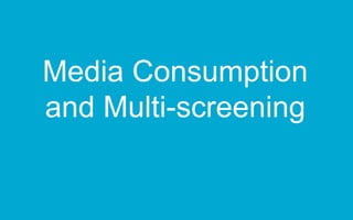 Multi-Screening: The Who, What, and When for Marketers 6-12-13 10am IST