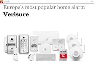 Europe's most popular home alarm
Verisure
 
4 / 46
 