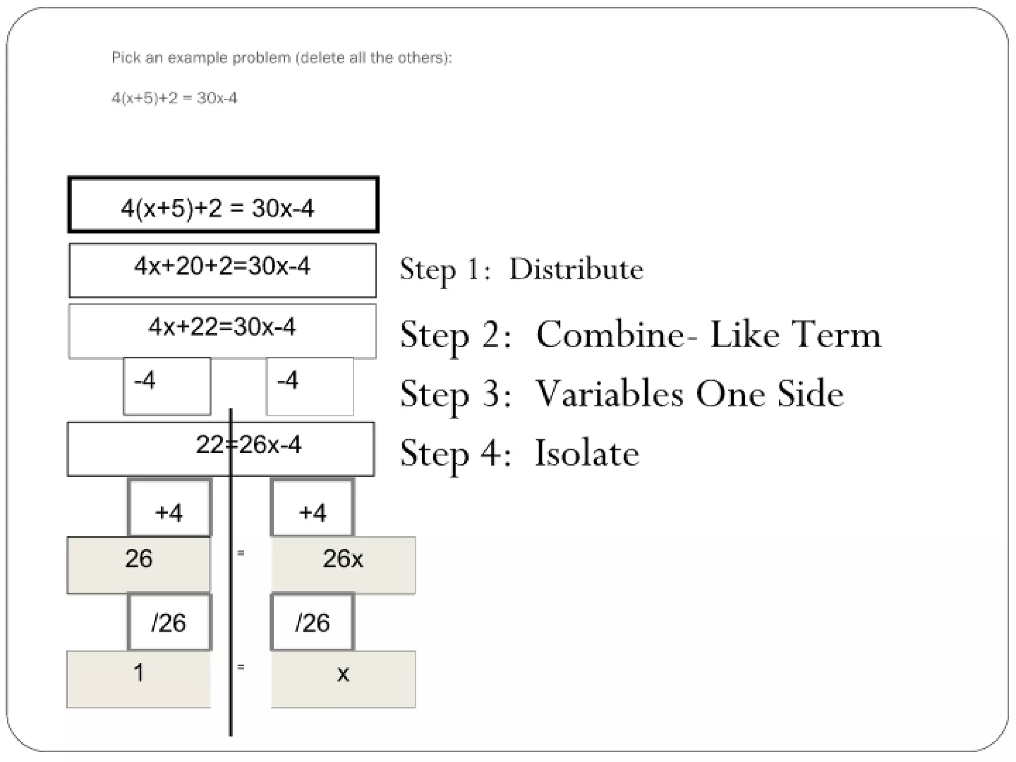 Multi step powerpoint