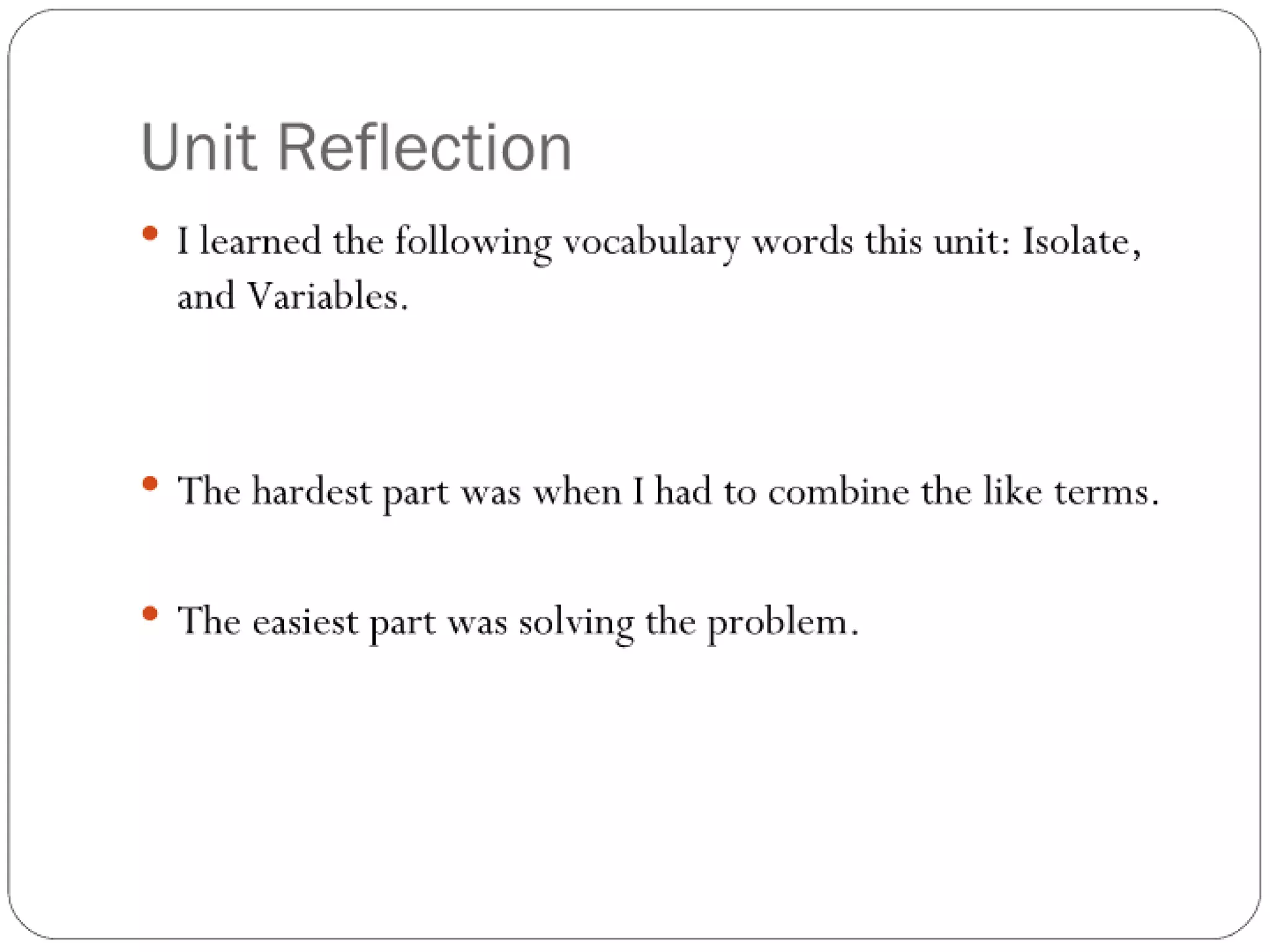 Multi step powerpoint