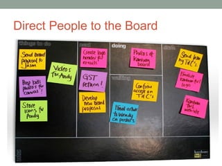 Direct People to the Board
 