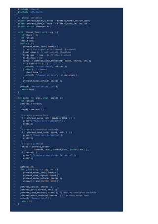 Multi threaded programming in c and c++ 2021-09-03 | PDF