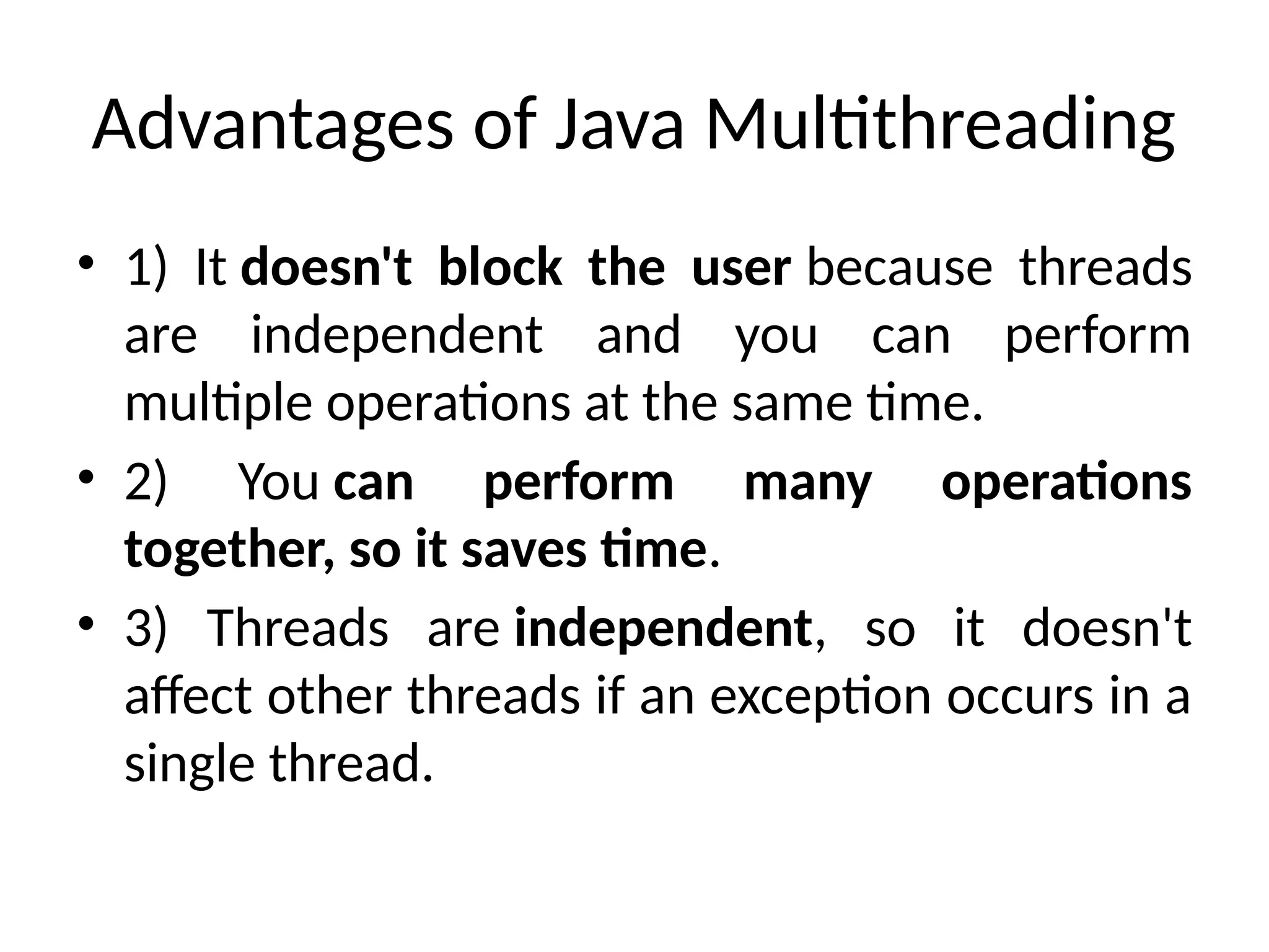 Multi-Threading in Java power point presenetation | PPT