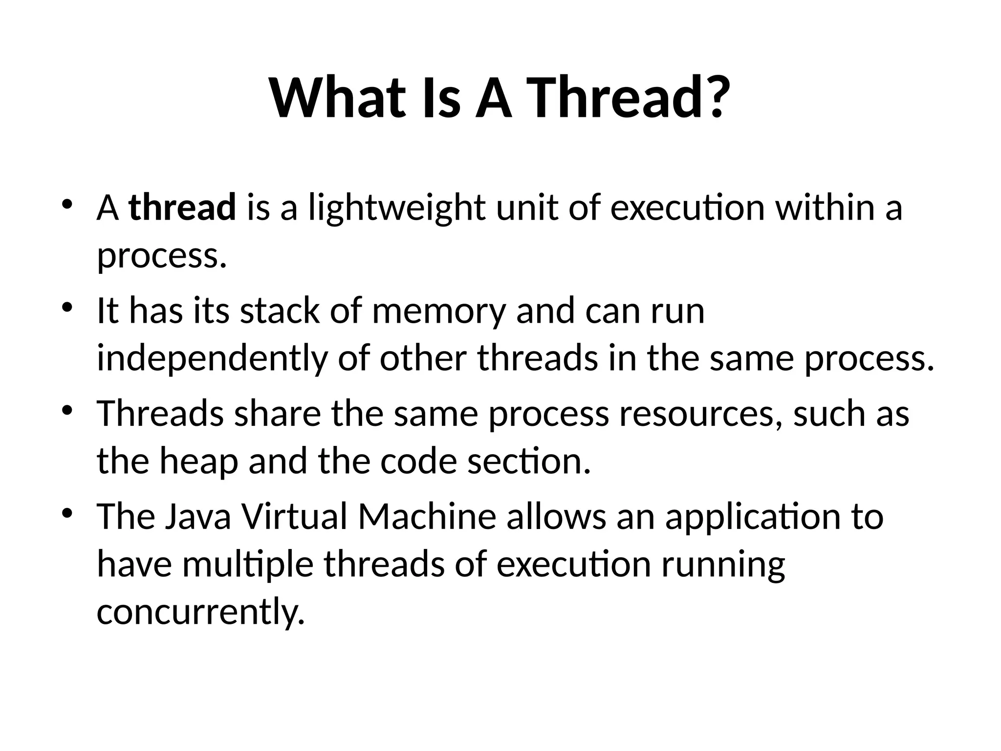 Multi-Threading in Java power point presenetation | PPT
