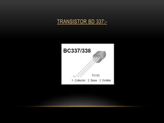 TRANSISTOR BD 337:-
 