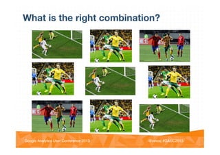 @vinoaj
@vinoaj #GAUC2013!Google Analytics User Conference 2013!
What is the right combination?
 