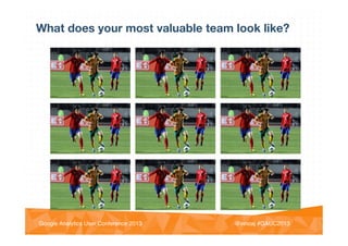 @vinoaj
@vinoaj #GAUC2013!Google Analytics User Conference 2013!
What does your most valuable team look like?
 
