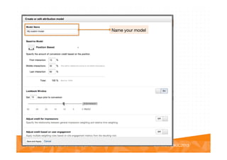 @vinoaj
@vinoaj #GAUC2013!Google Analytics User Conference 2013!
Name your model
 