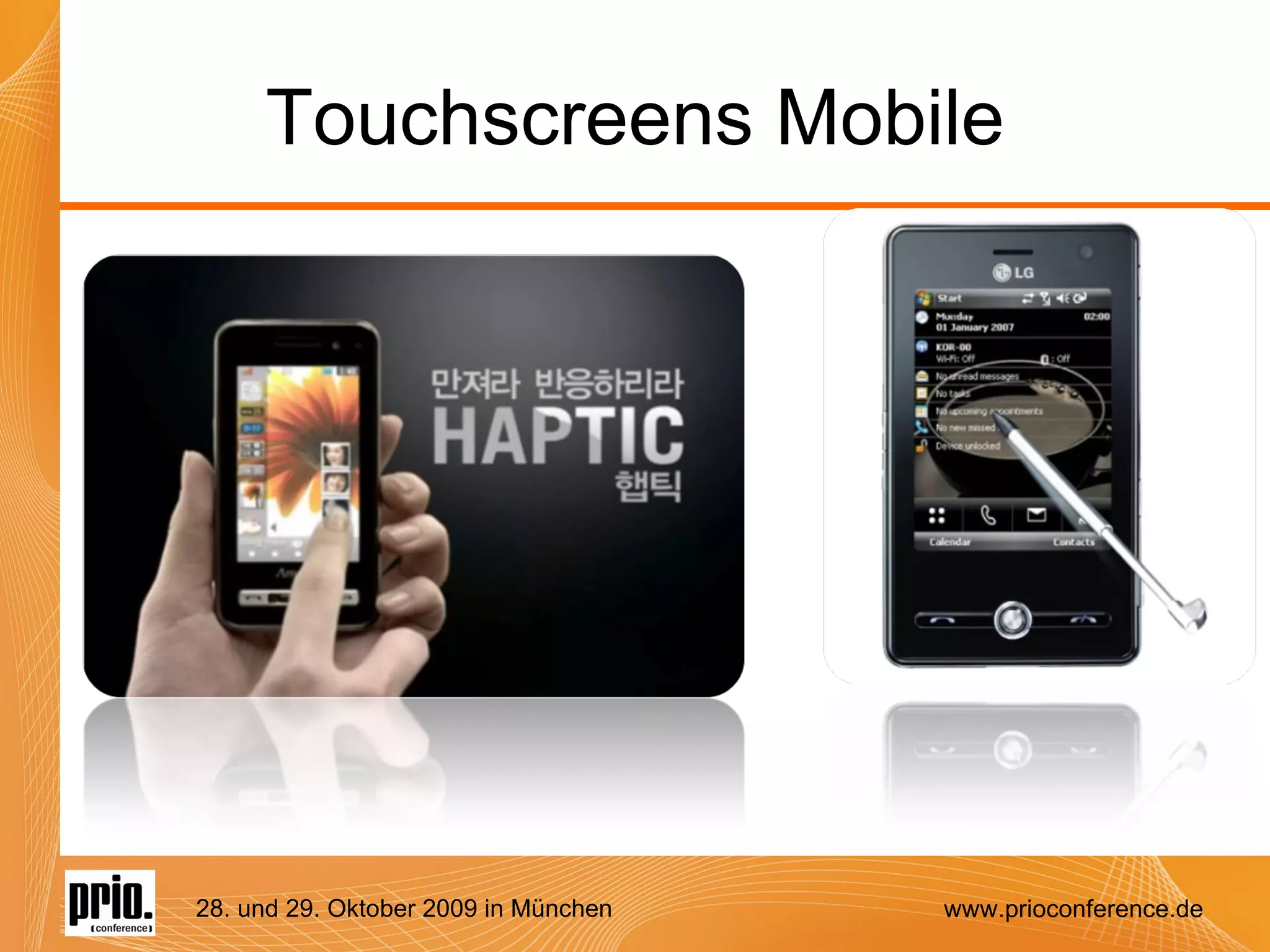 Touchscreens Mobile 