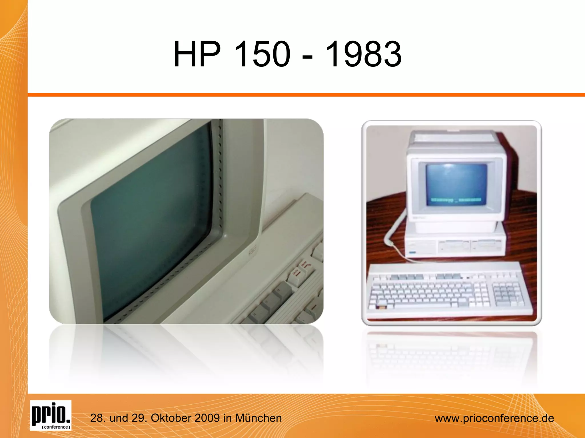 HP 150 - 1983  