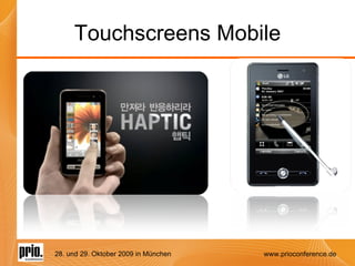 Touchscreens Mobile 