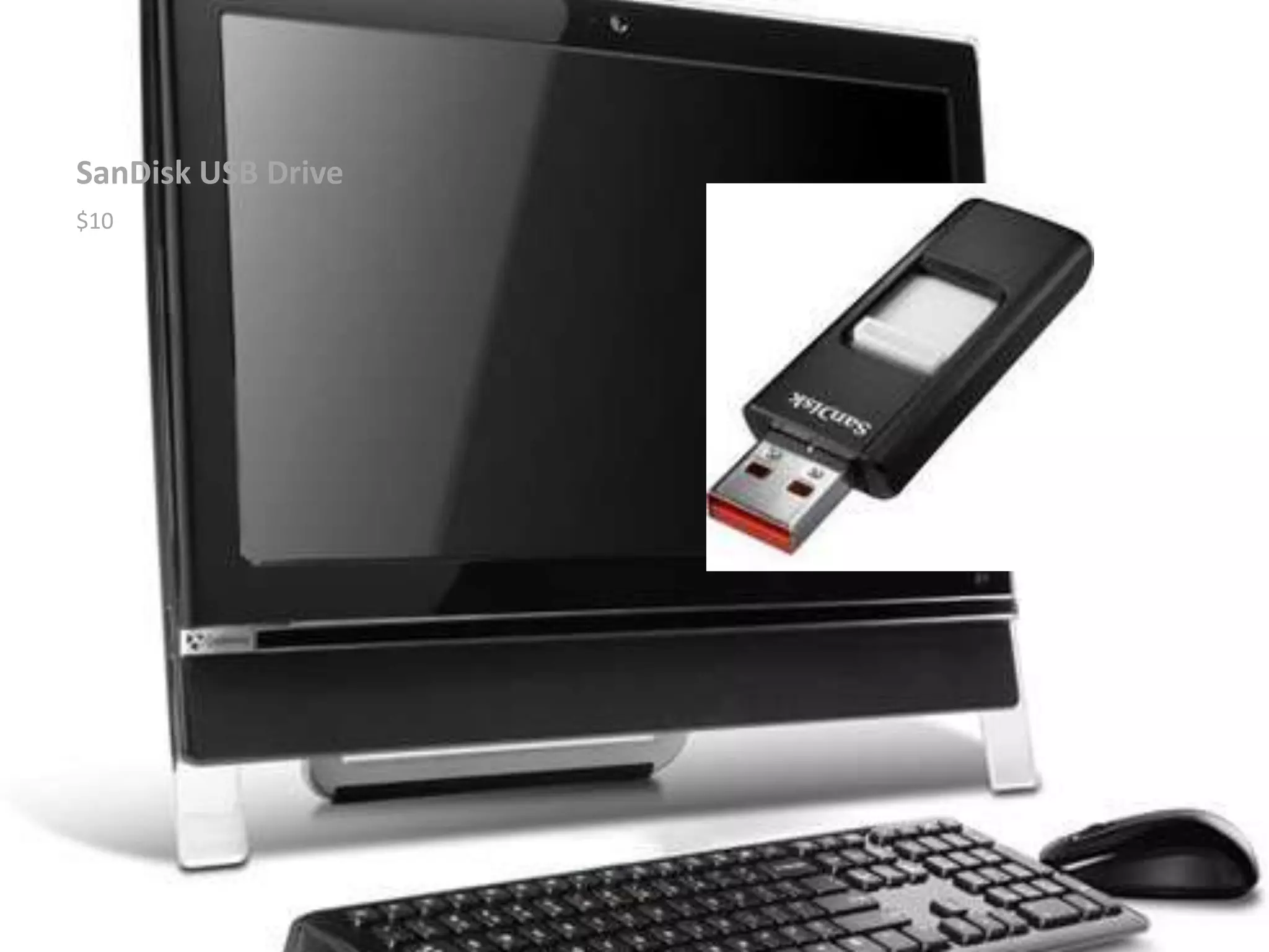 SanDisk USB Drive$10 