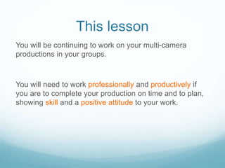 Multicamera Powerpoint 2 Pptx