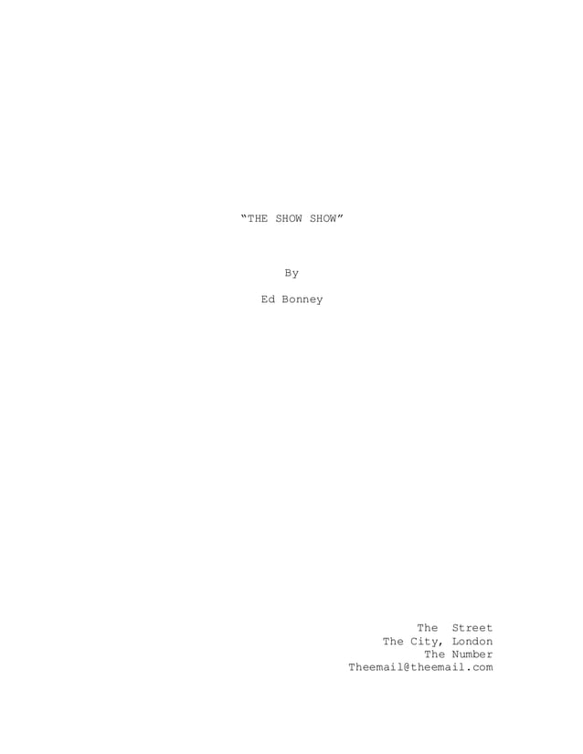 Multi cam interview script | DOCX