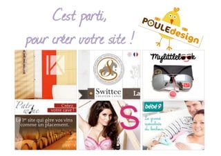 C’est parti,
pour créer votre site !