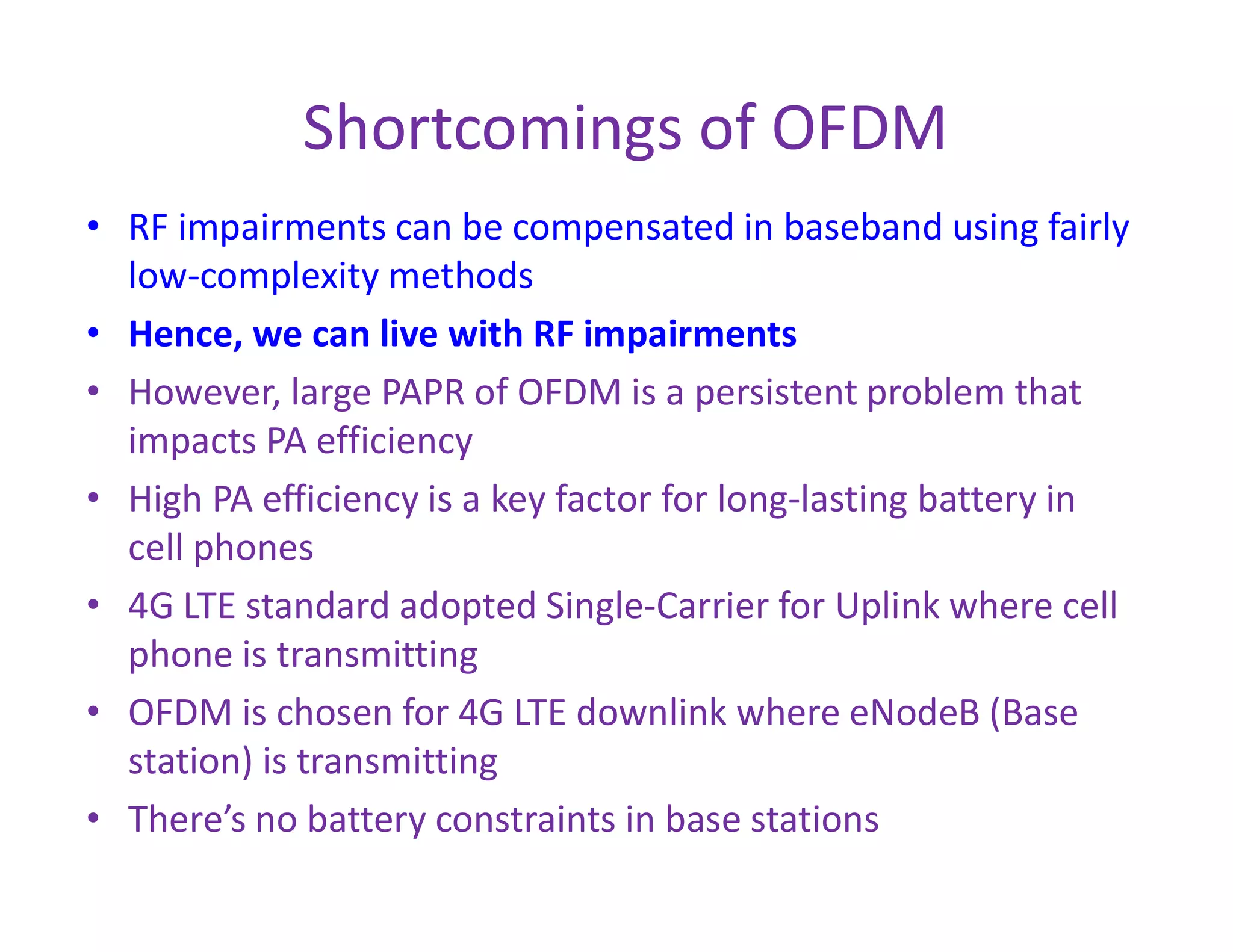 Single-Carrier Frequency-DivisionSingle-Carrier Frequency-Division
Multiple-Access (SC-FDMA)
 