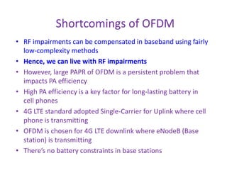 Single-Carrier Frequency-DivisionSingle-Carrier Frequency-Division
Multiple-Access (SC-FDMA)
 