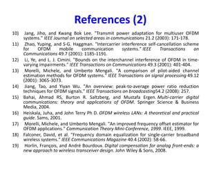 SC-FDMA
• SC-FDMA PAPR depends on QAM order & subcarrier
allocation  Interleaved PAPR < Localized PAPR
• In 4G LTE, no pilots are multiplexed with data subcarriers in
order to maintain low PAPR as pilots are transmitted in
higher power than data
• Instead, pilots are transmitted alone in a separate symbol
every 6 data symbolsevery 6 data symbols
• In WiFi, OFDMA is used at both Tx and Rx. No high PA
efficiency is needed because
– Tx-Rx distance in WiFi < Tx-Rx distance in LTE
– More restrictions on output power in WiFi than in LTE because WiFi
transmits in unlicensed bands  To limit interference to others
– Hence, WiFi PA gain < LTE PA gain  No high efficiency needed in
WiFi
 
