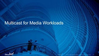 Multicast for Media Workloads
 