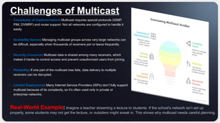 Multicasting Techniques and Protocols for Efficient Network Data ...