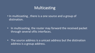 Multicast routing protocols | PPTX