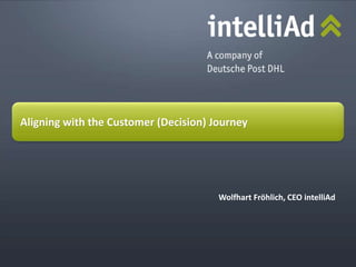 © intelliAd Media GmbH
Aligning with the Customer (Decision) Journey
Wolfhart Fröhlich, CEO intelliAd
 