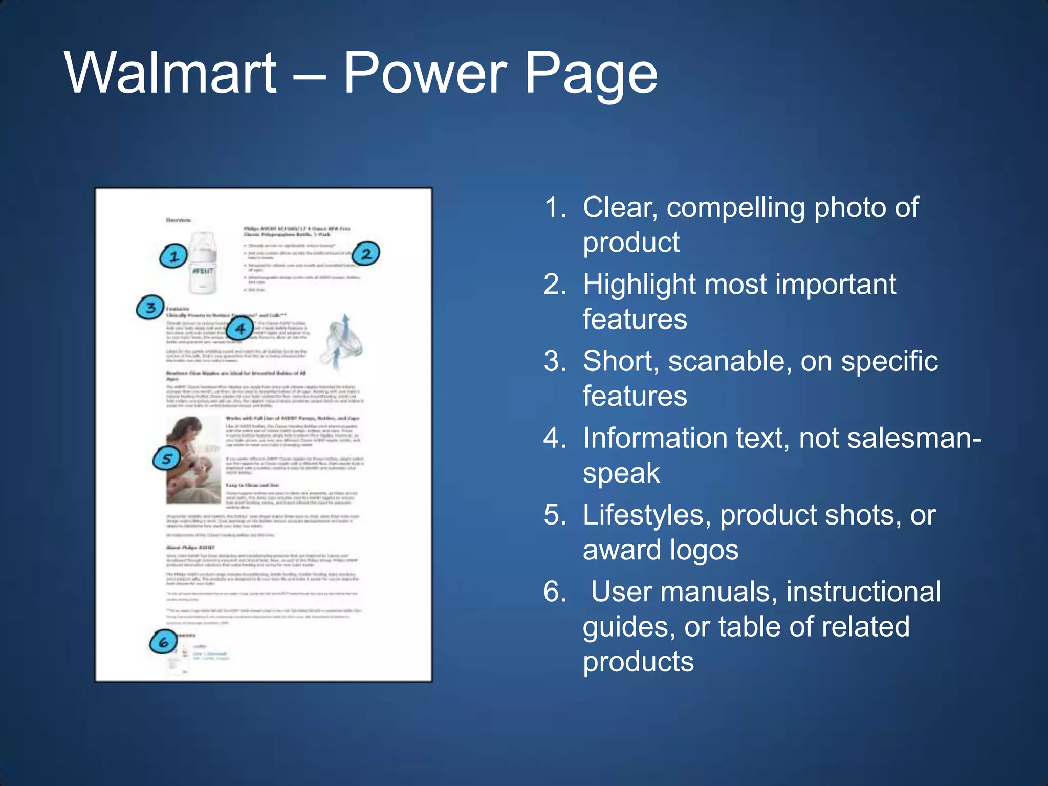Anatomy of a Product Page