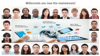 ©2014 SAP AG. All rights reserved. 
3 
Millennials are new the mainstream! 
By 2014, 47% of users will 
have been born after 1980  