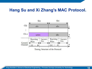 Multi Channel Protocols In Cognitive Radio Networks | PDF
