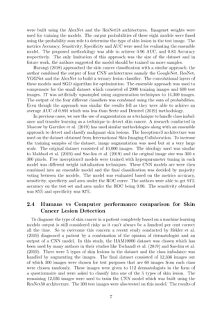 Multiclass skin lesion classification with CNN and Transfer Learning | PDF