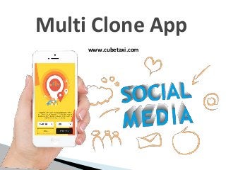 Multi Clone App
www.cubetaxi.com
 