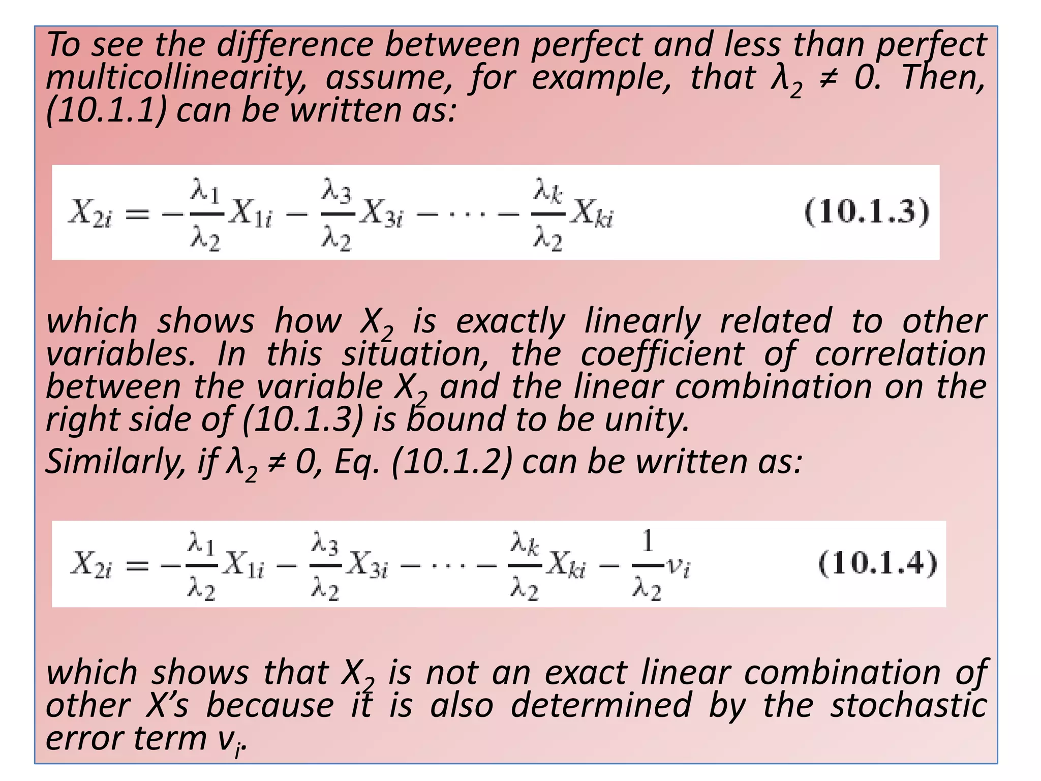 Multicolinearity | PPTX